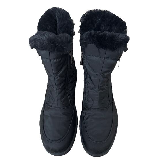 Pajar Canada Veronica Ice Grippers Winter Snow Boot Black Size 39 8 1/2 - Picture 1 of 16